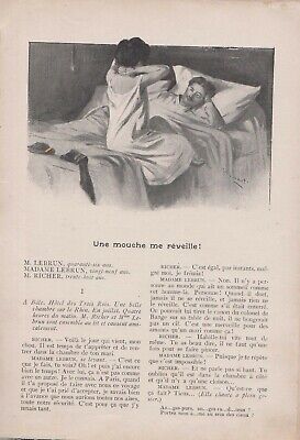 10769.Antique book. Henri Lavedan. Le Lit. 1910. Artheme Fayard, Editeur. Paris