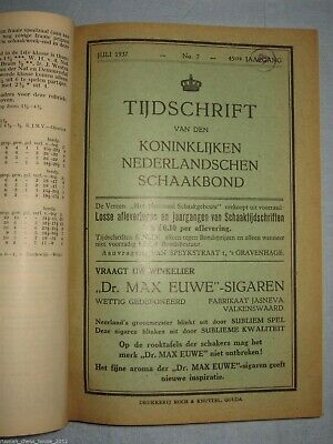 10790.Antique chess magazine:Tijdschrift van den Koninklijken nederlandschen