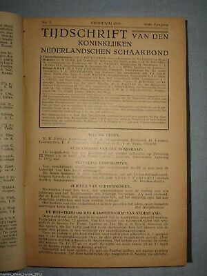 10790.Antique chess magazine:Tijdschrift van den Koninklijken nederlandschen