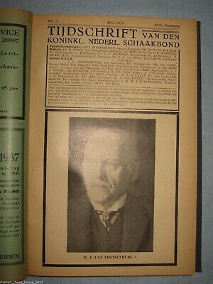 10790.Antique chess magazine:Tijdschrift van den Koninklijken nederlandschen