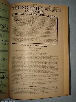 10790.Antique chess magazine:Tijdschrift van den Koninklijken nederlandschen