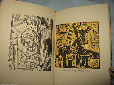 10809.Antique German Book: Deutsche Holzschnitte des XX. Jahrhunderts. IN Nr. 606 1957