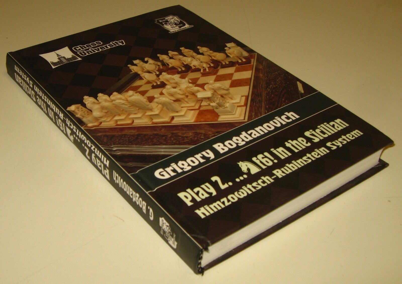 11073.Chess Book: Grigory Bogdanovich. Play 2...Nf6! in the Sicilian. 2009