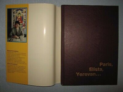 11084.Chess Book: Ilyumzhinov. Paris, Elista, Yerevan.1996. Russian & English language