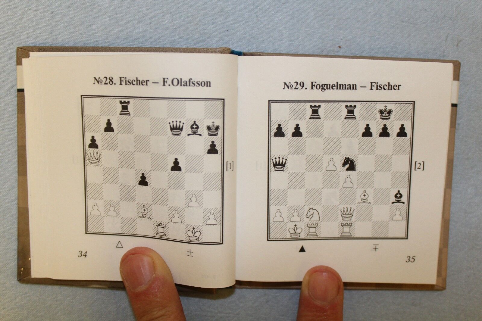 11168.Chess Minibook: A.Kalinin. Robert Fischer. Great Chess Combinations. 2013