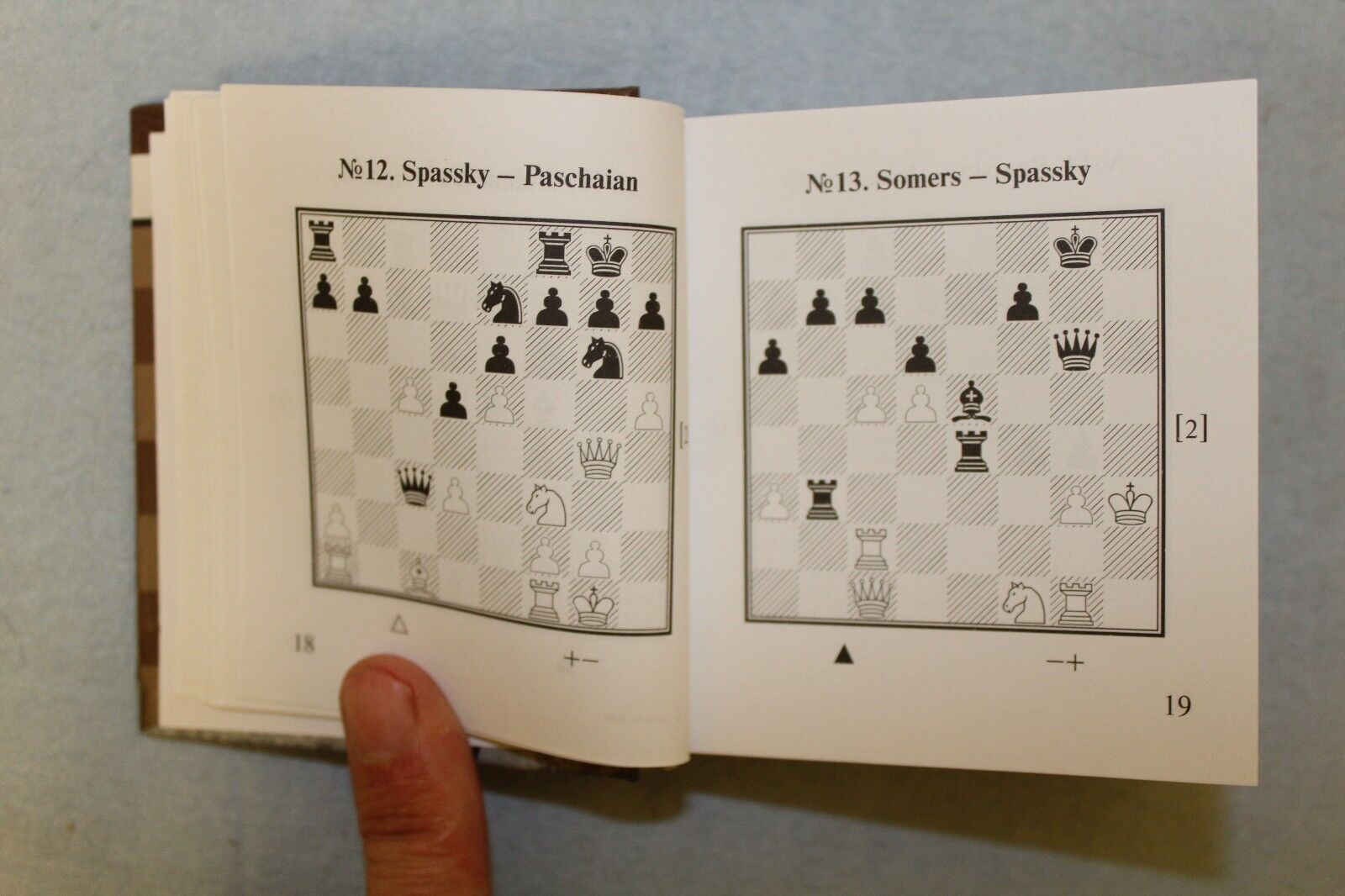 11171.Chess Minibook: Alexander Kalinin. Boris Spassky. Great Chess Combinations. 2017