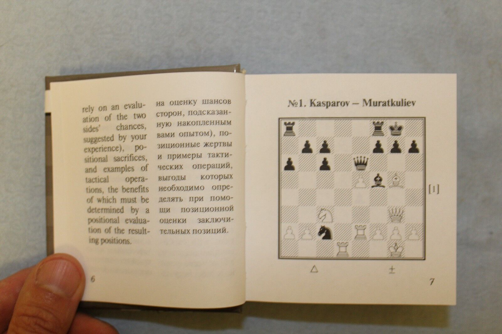 11172.Chess Minibook: Alexander Kalinin. Garry Kasparov. Great Chess Combinations.2013