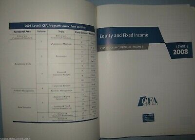 11282.Equity and Fixed Income. CFA Program Curriculum. Volume 5. Level I. 2008