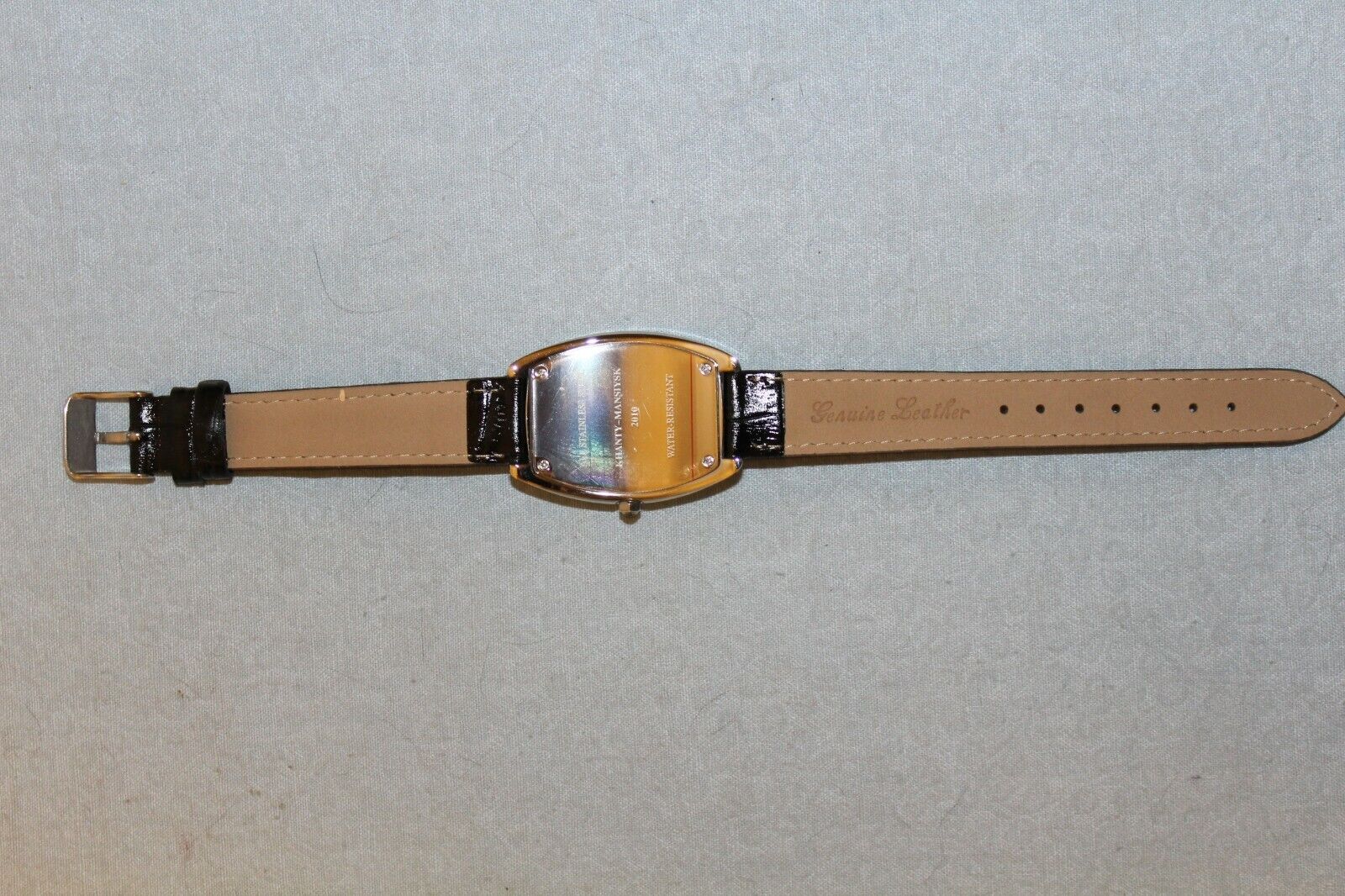 11287.Famous Wrist Watch: FIDE President Kirsan Ilyumzhinov.Stainless steel,waterproof