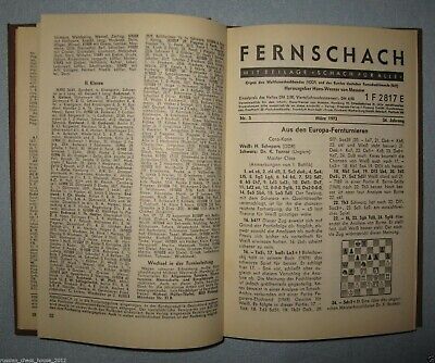 11321.German Chess Magazine: «Fernschach». Complete yearly set. 1973