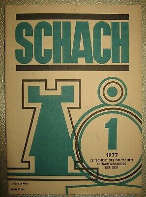 11324.German Chess Magazine: «Schach». Complete yearly set. 1977