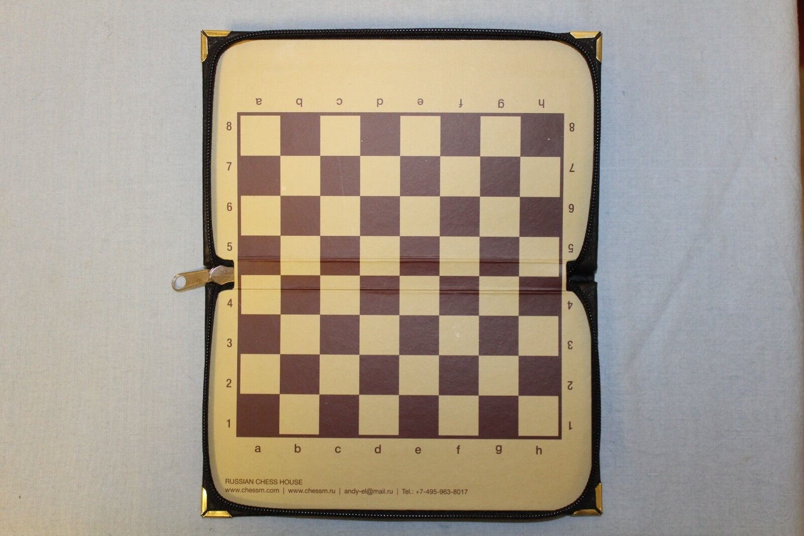 11364.Magnetic Pocket Traveling Chess Set. Chessm.com. Faux lether