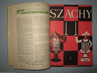 11404.Polish Chess Magazine: «Szachy». Complete yearly set. 1969