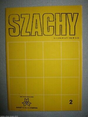 11407.Polish Chess Magazine: «Szachy». Complete yearly set. 1980