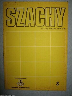 11407.Polish Chess Magazine: «Szachy». Complete yearly set. 1980