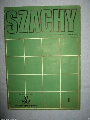11408.Polish Chess Magazine: «Szachy». Complete yearly set. 1982