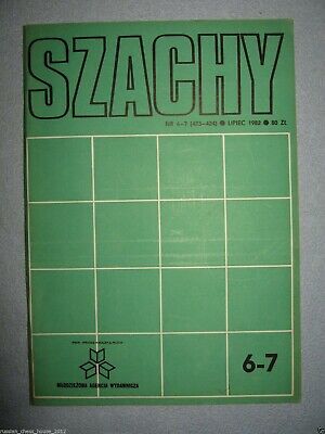 11408.Polish Chess Magazine: «Szachy». Complete yearly set. 1982