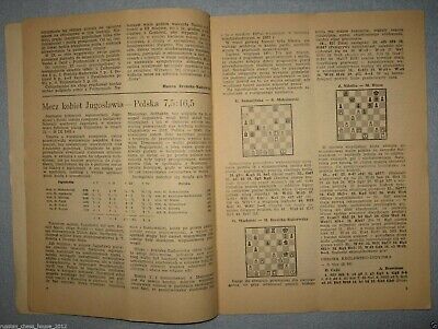 11409.Polish Chess Magazine: «Szachy». Complete yearly set. 1984