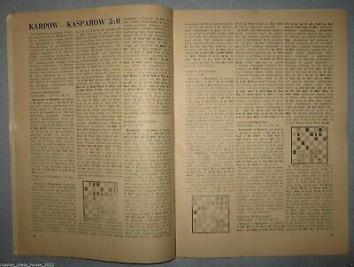 11410.Polish Chess Magazine: «Szachy». Complete yearly set. 1985