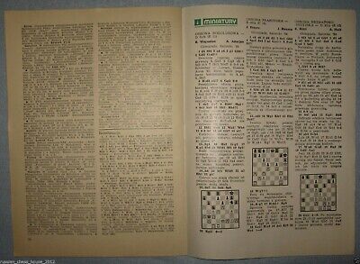 11410.Polish Chess Magazine: «Szachy». Complete yearly set. 1985