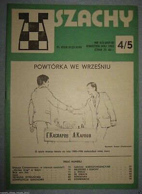 11410.Polish Chess Magazine: «Szachy». Complete yearly set. 1985