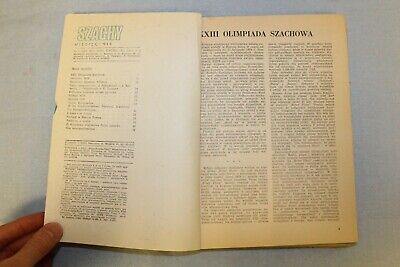 11411.Polish Chess Magazine: Szachy. 1979. Full year set