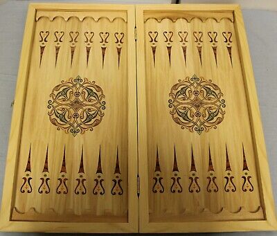 11447.Russian Checkers / Backgammon Set «Russian Flag»