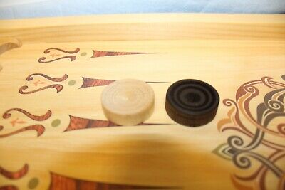 11447.Russian Checkers / Backgammon Set «Russian Flag»