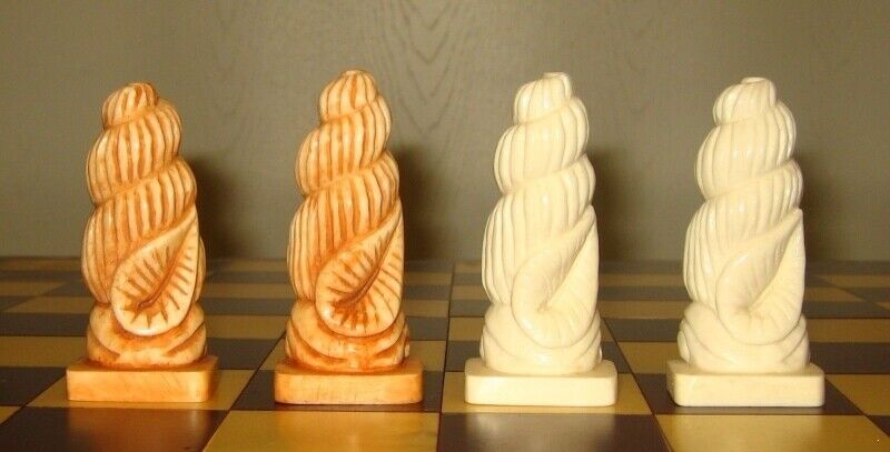 11581.Russian Chess Set Sea Tale