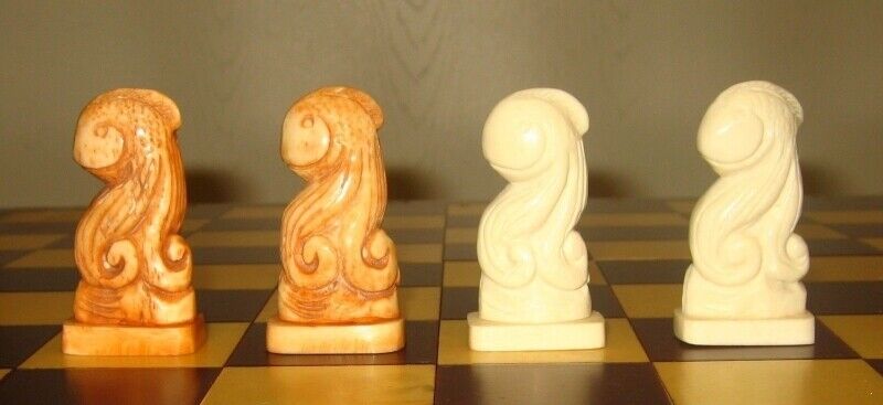 11581.Russian Chess Set Sea Tale